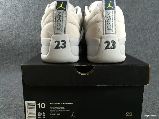 Low Jordan Suede Grey 308317-002 12 Air 0430